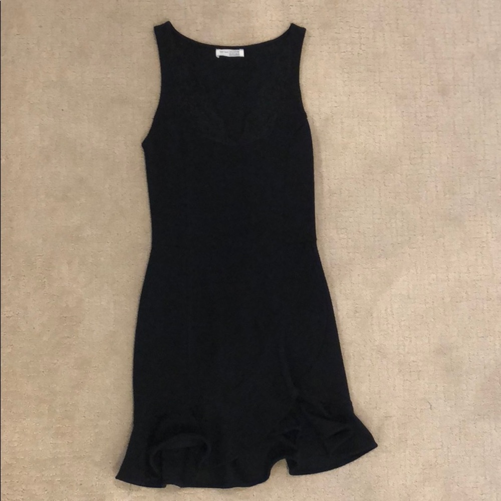 Black Zara dress